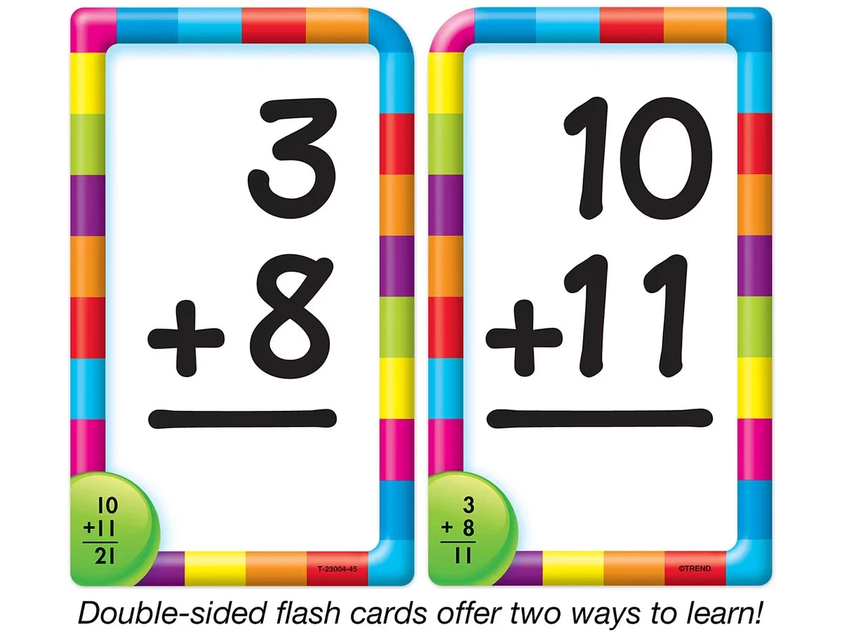 Addition 0-12 Pocket Flash Cards - US 2241