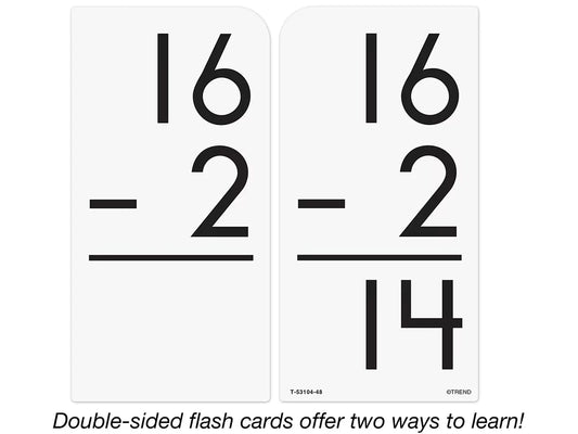 Subtraction 13-18 Flash Cards - US 7616