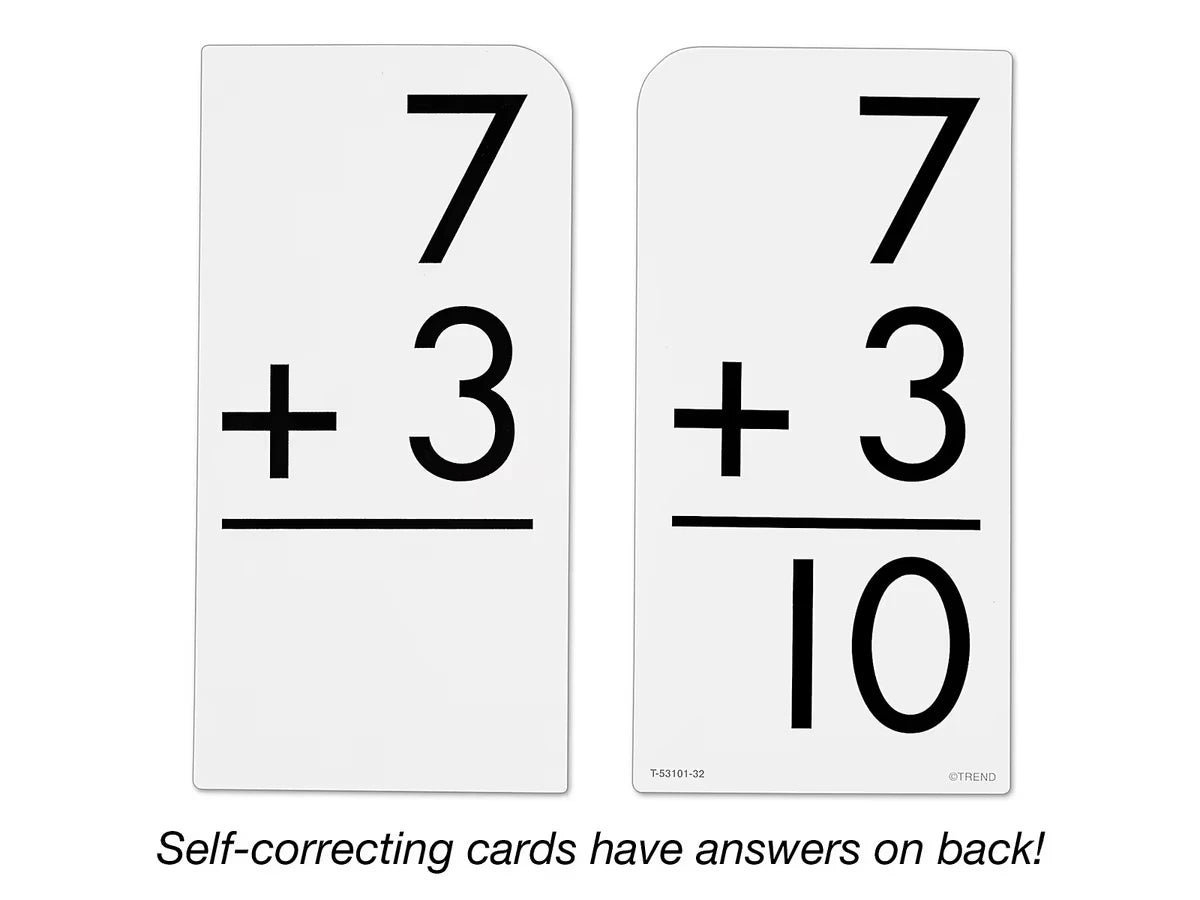 Addition 0-12 Flash Cards- 91 Cards - US 6391