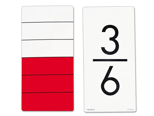Fraction Fun Flash Cards- 96 Cards - US 8805