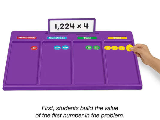 Hands-On Multiplication Regrouping Kit - US 6179
