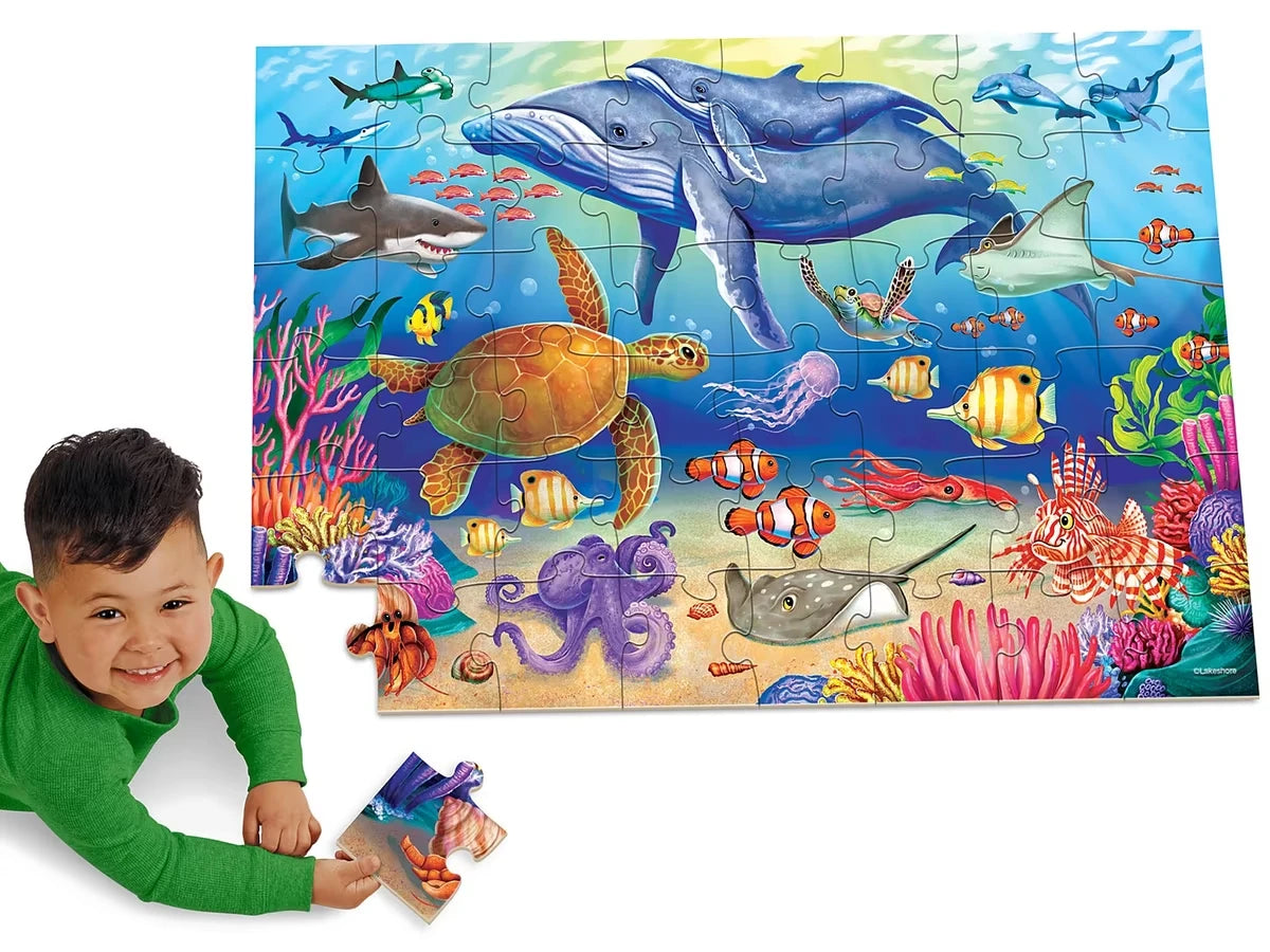 Ocean Animals Floor Puzzle - US 7256