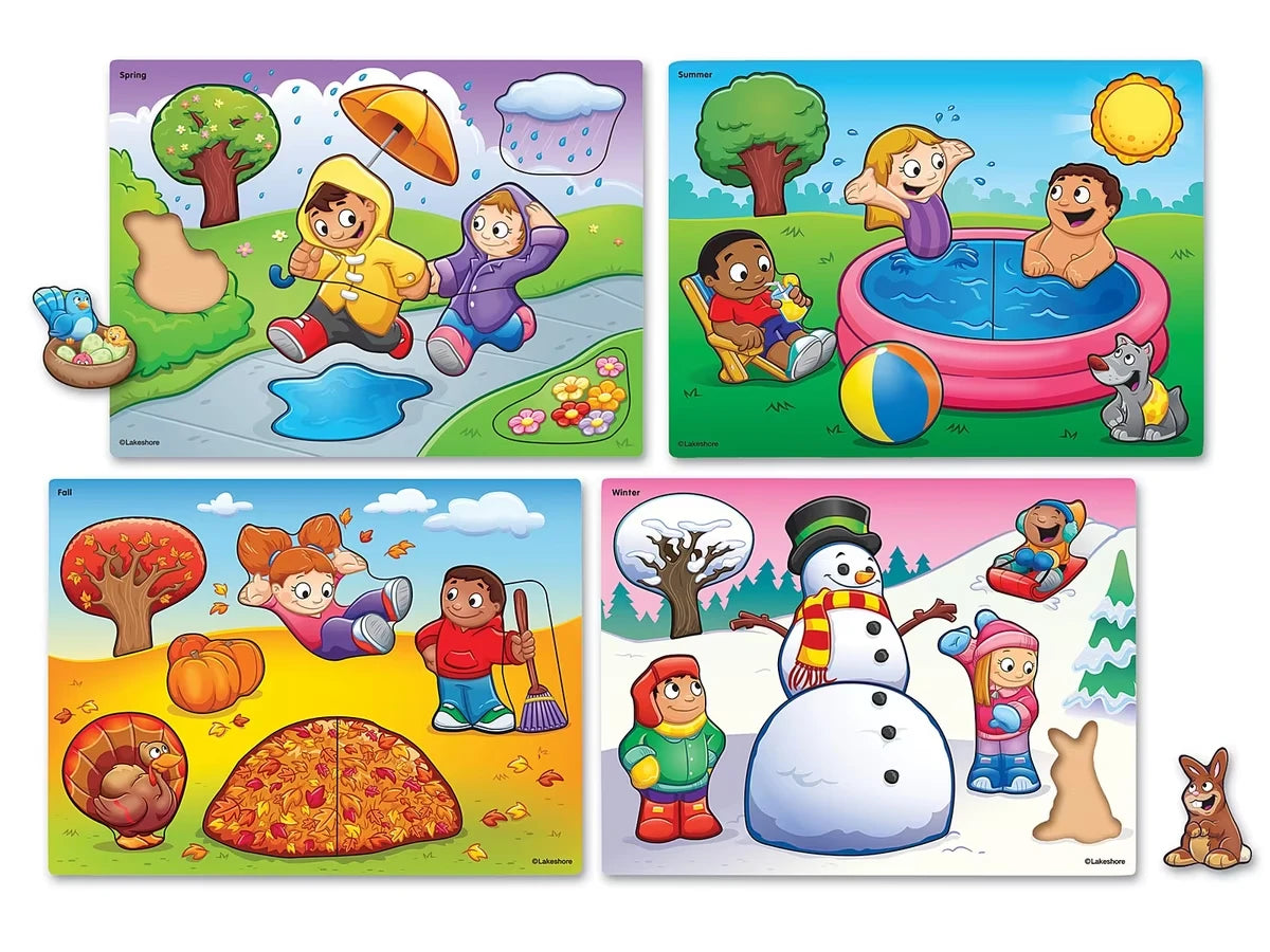 Seasons and Weather Puzzle Set - US 1836
