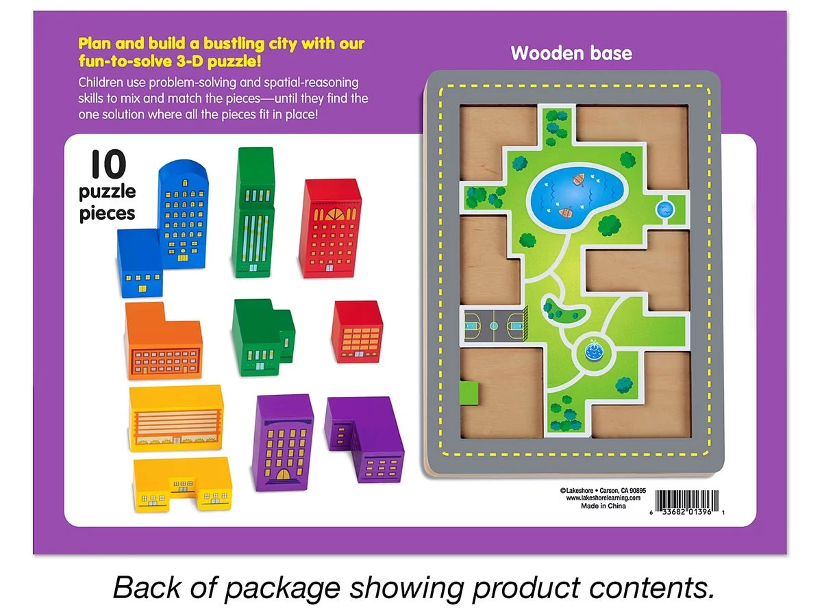 In the City Logic Puzzle - US 6702