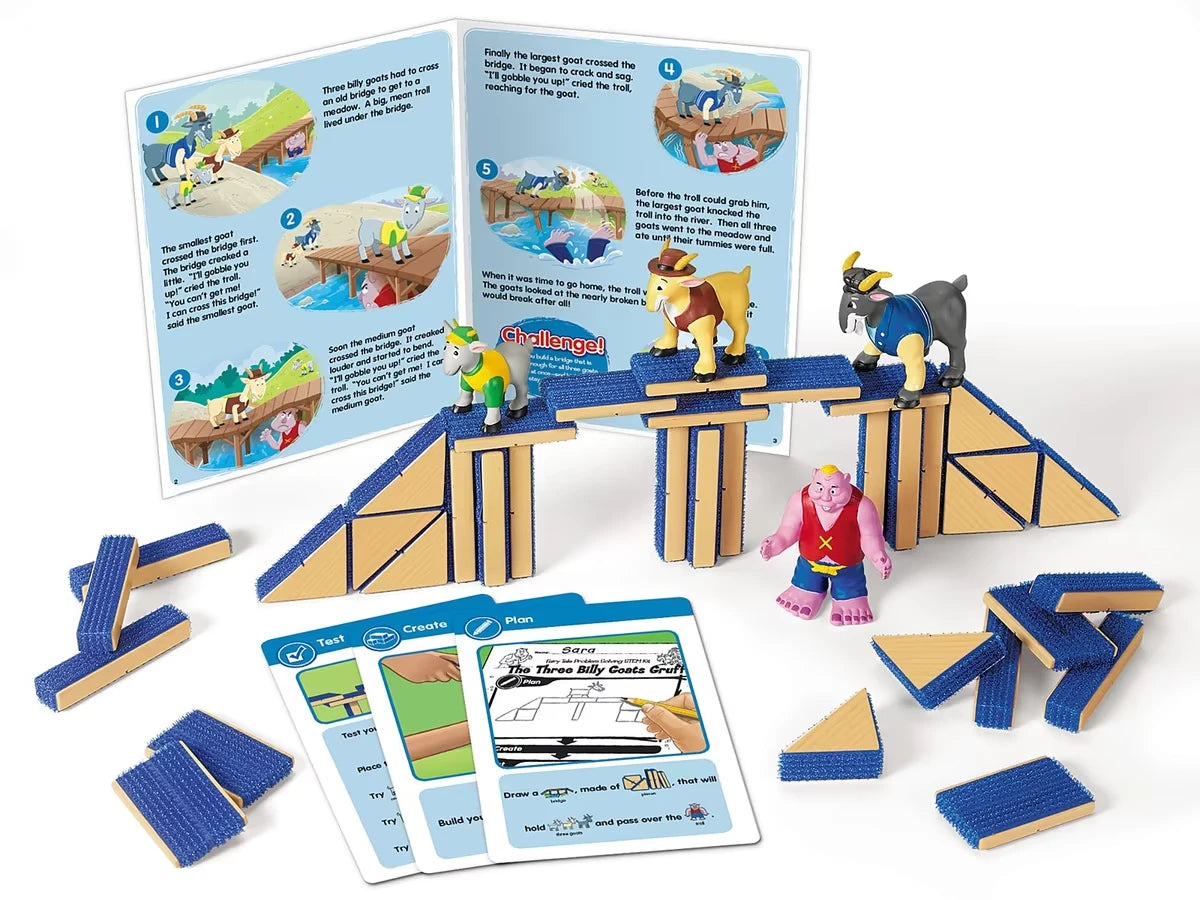 The Three Billy Goats Gruff Problem Solving STEM Kit - US 1704