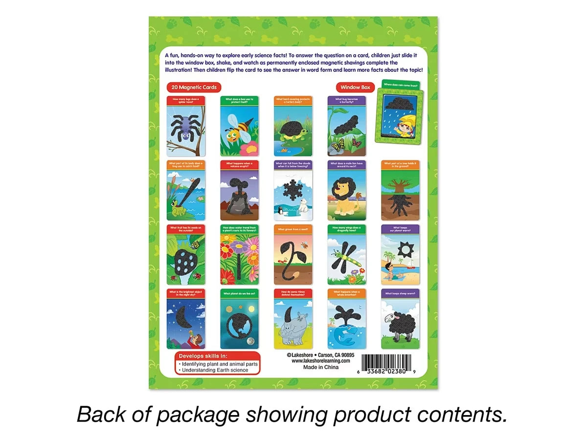 Shake & Reveal Science Cards - US 3705