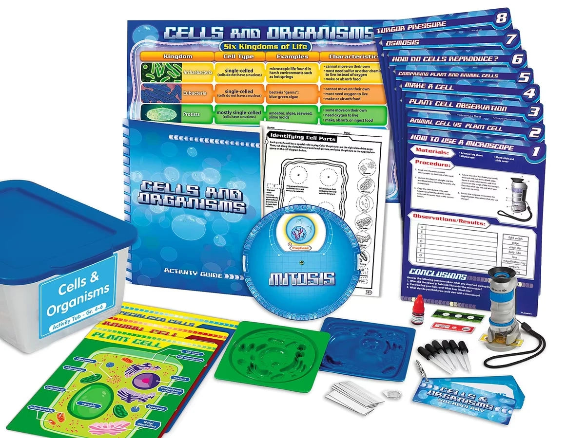 Cells & Organisms Activity Tub - Gr. 4-6 - US 5621