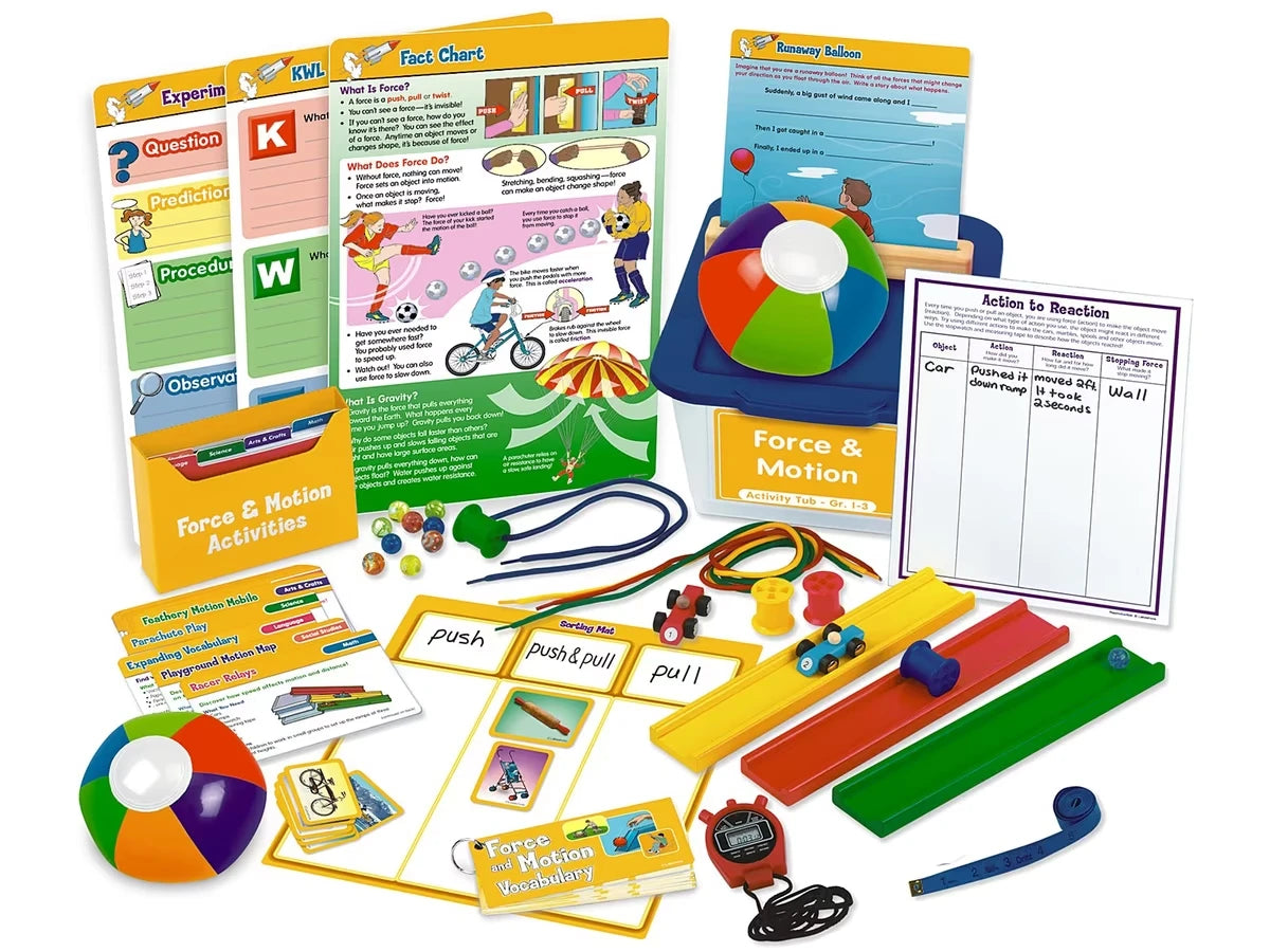 Force & Motion Activity Tub - Gr. 1-3 - US 7989