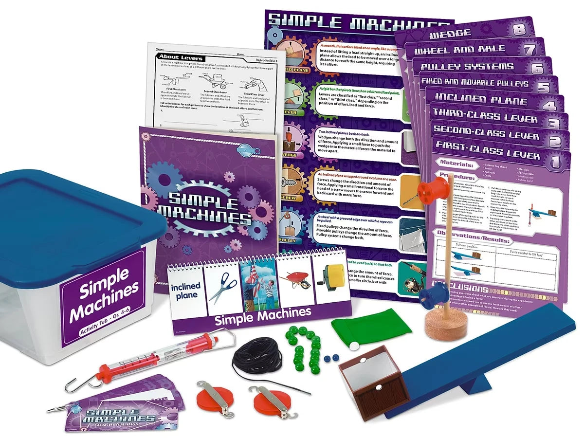 Simple Machines Activity Tub - Gr. 4-6 - US 9499