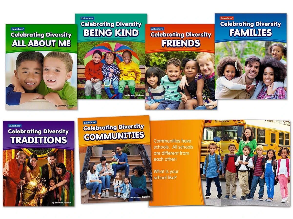 Celebrating Diversity Book Set at Lakeshore Learning - US 1989