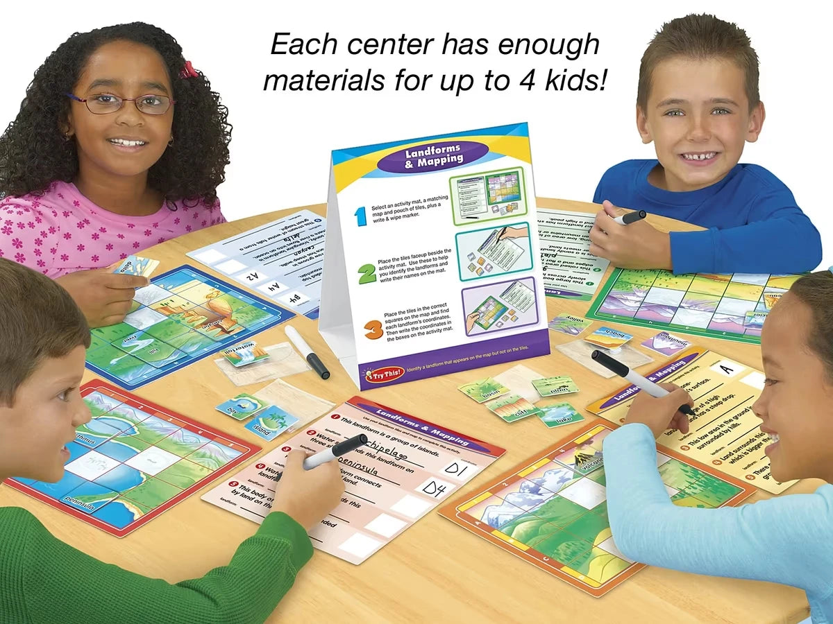 Social Studies Instant Learning Centers - Complete Set - US 4340