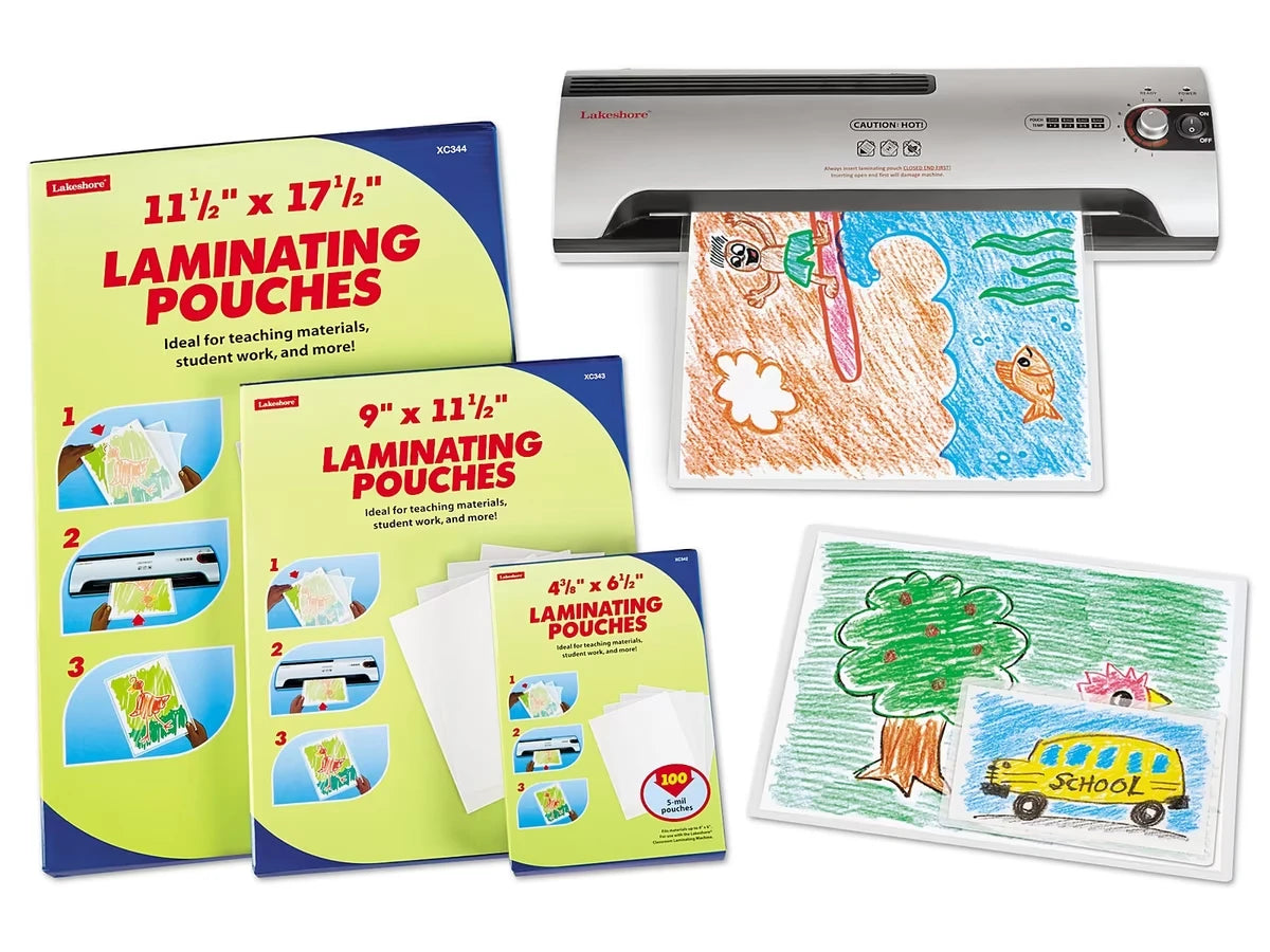 Classroom Laminating Pouches - Set of 100 - US 8628