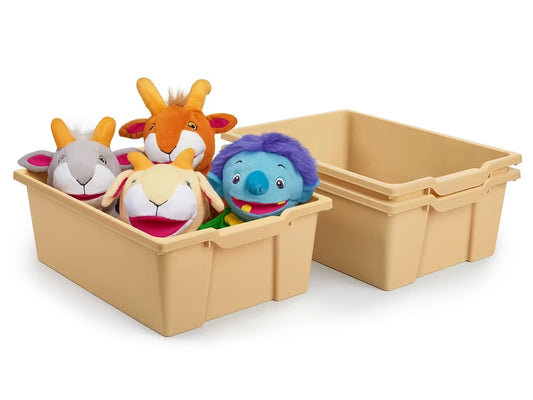Natural Color Big Bins - Set of 3 - US 8616