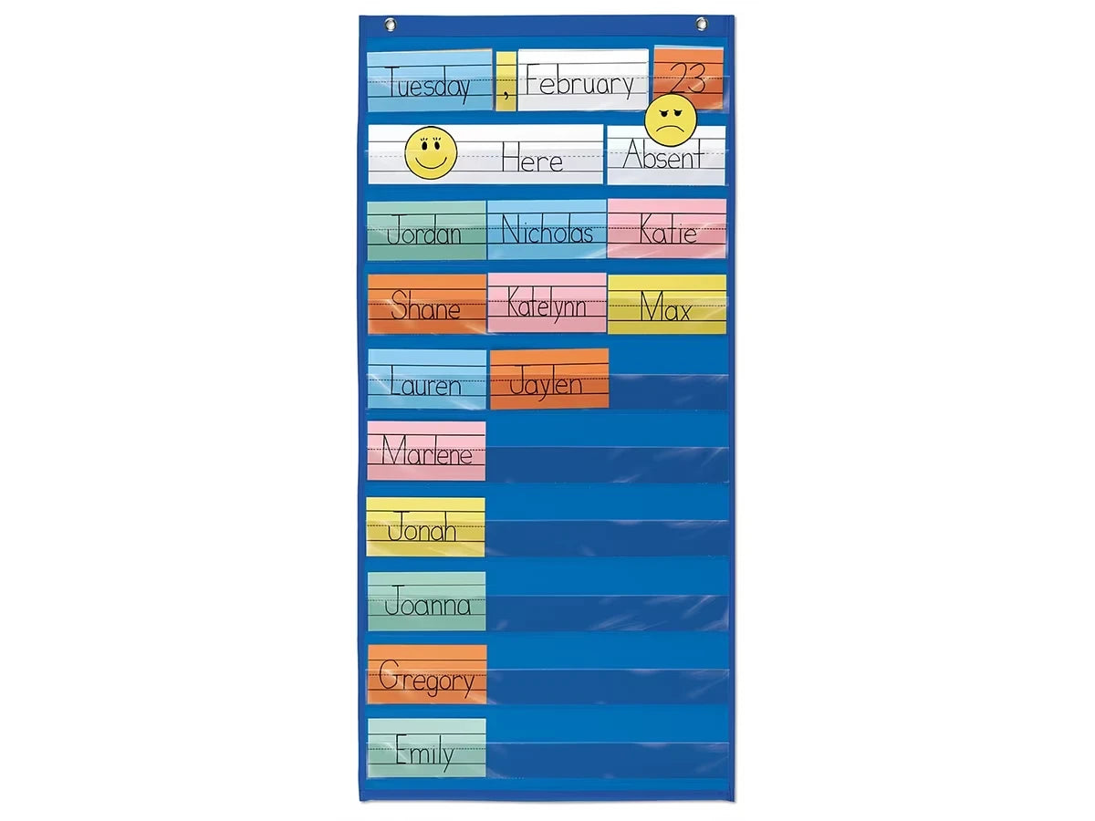 Space-Saver Pocket Chart - US 3264