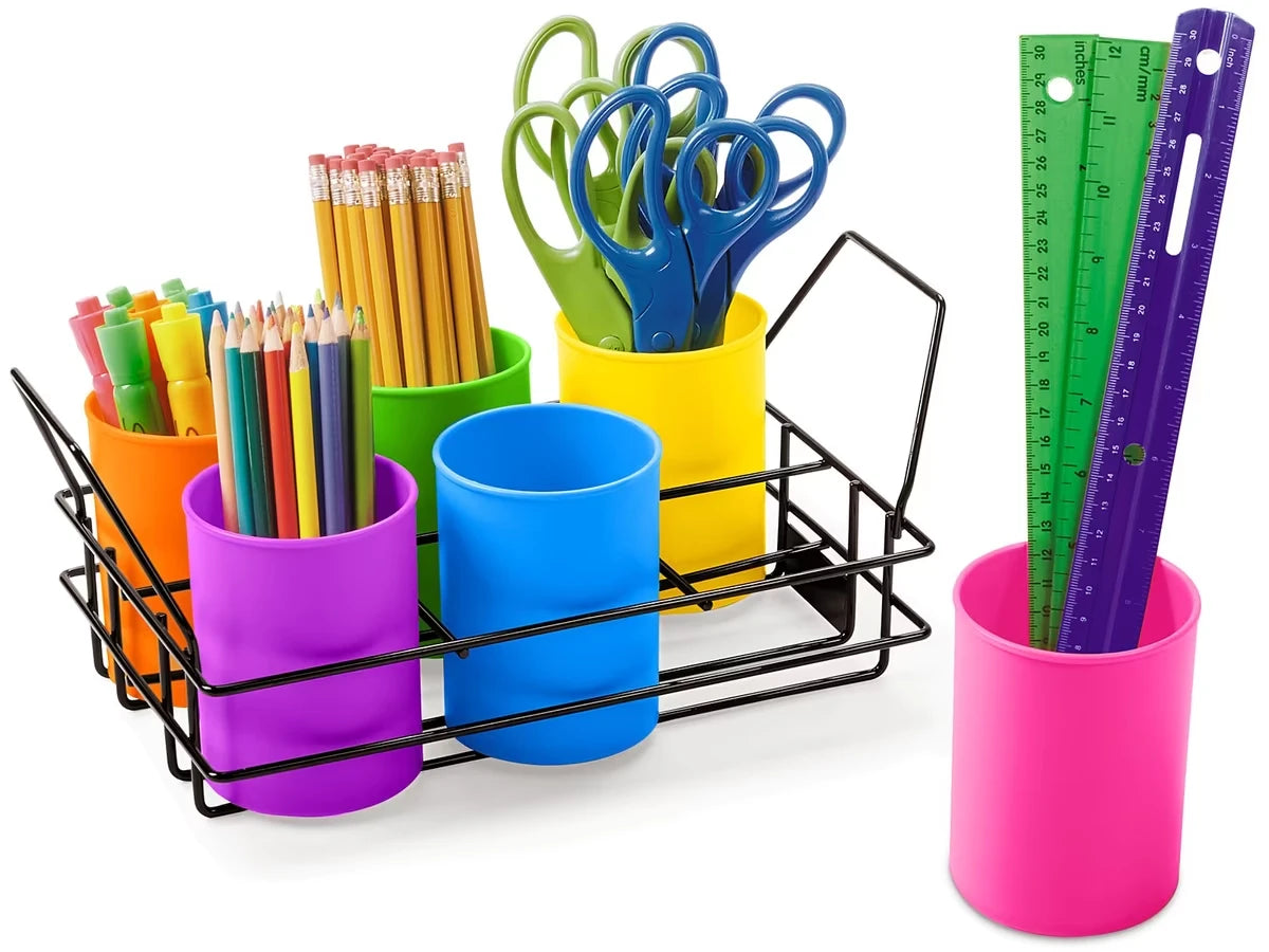 Neon Classroom Carry-All Supply Caddy - US 9600