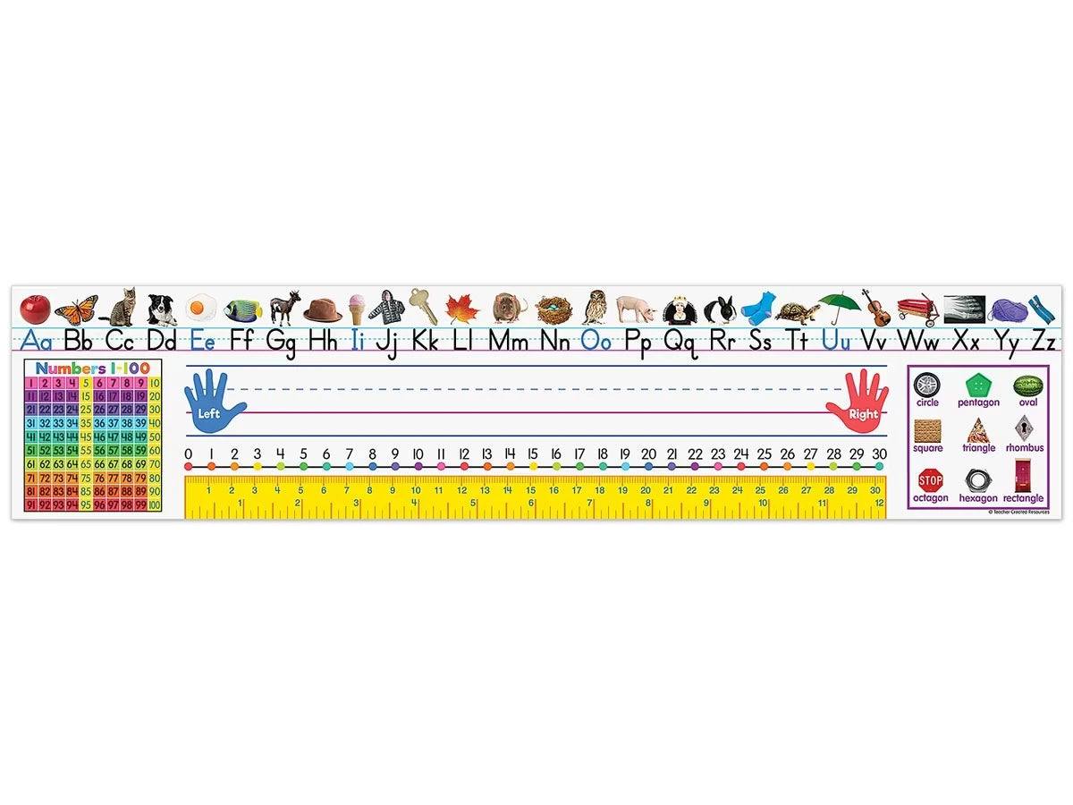 Colorful Traditional Print Nameplates - US 7647