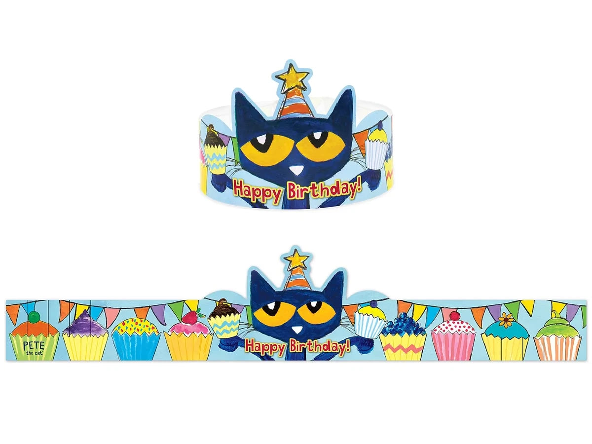 Pete the Cat® Birthday Crowns - US 8395