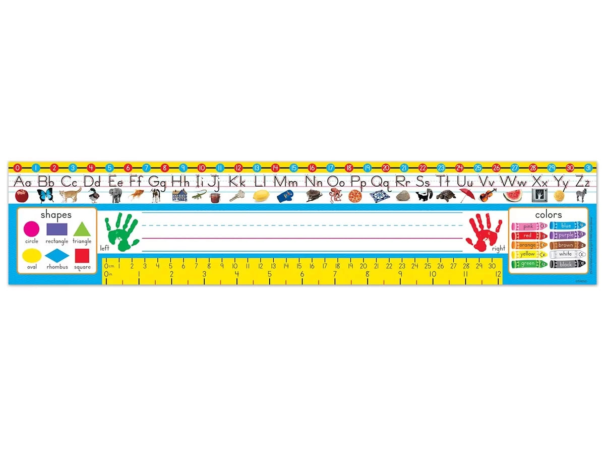 Zaner-Bloser Manuscript Reference Nameplates - Pre K-K - US 5413