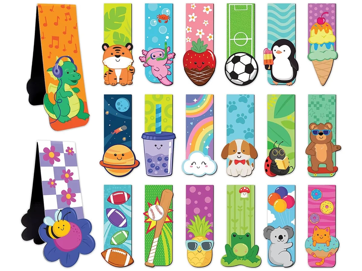 Magnetic Bookmarks - US 5014