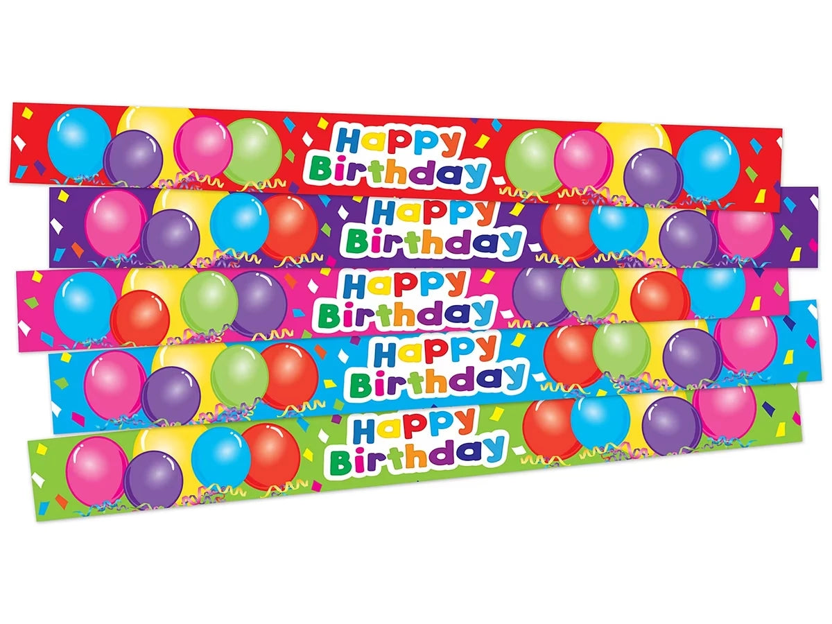 Birthday Slap Bracelets - US 2846