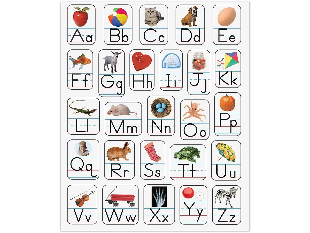 Alphabet Photo Stickers - US 2412