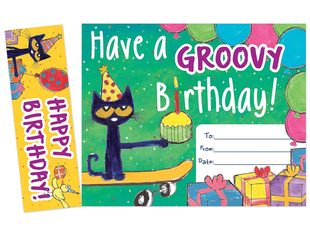 Pete the Cat® Bookmark Birthday Certificates - US 2012