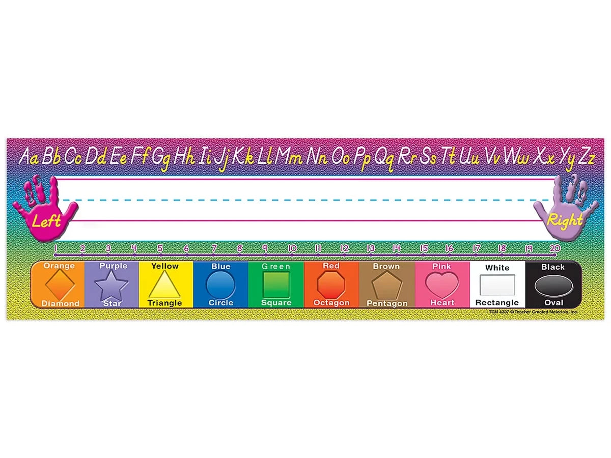 Modern Manuscript Reference Nameplates - Pre K-K - US 4956
