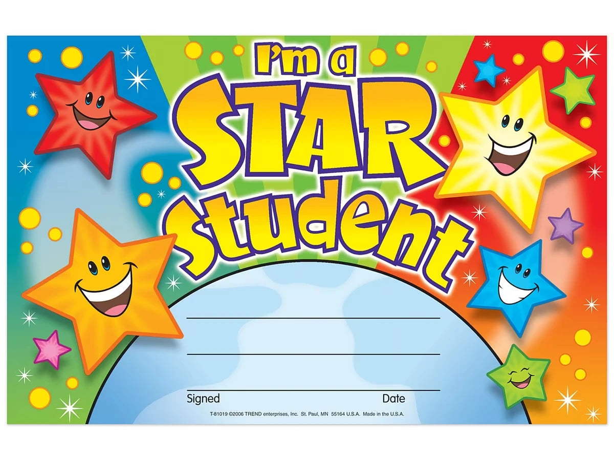 I’m a Star Student Awards - US 9205