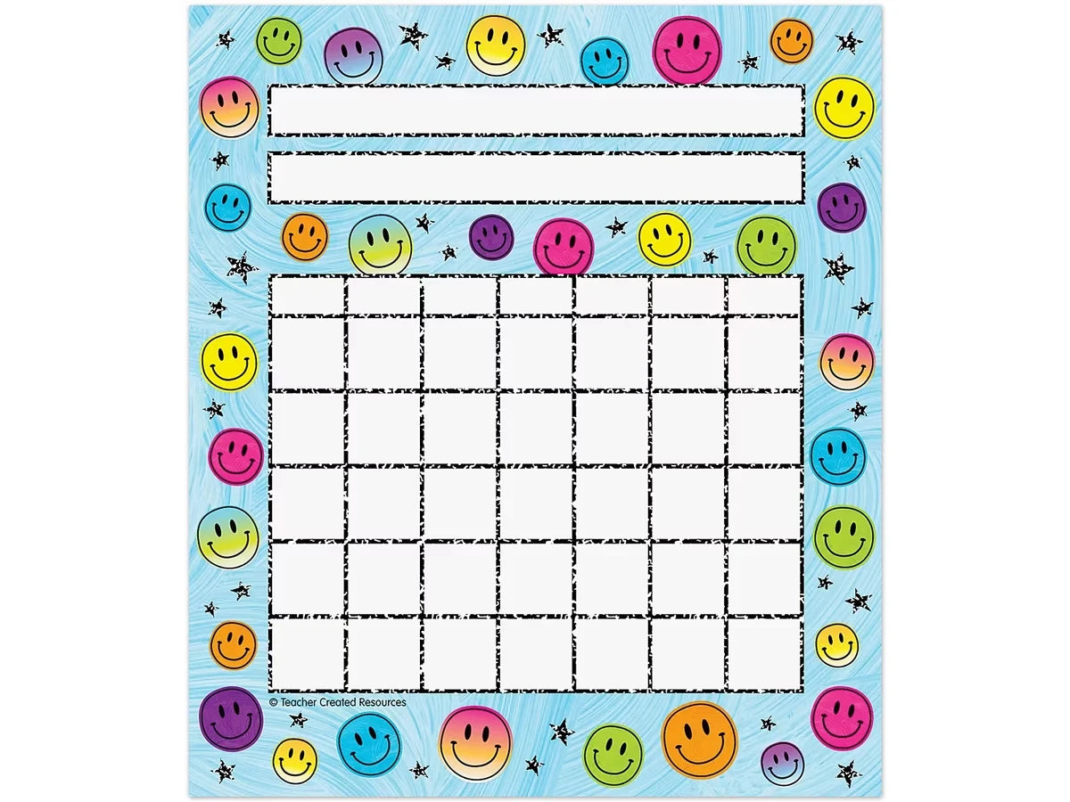 Brights 4Ever Smiley Face Mini Incentive Charts - US 4269