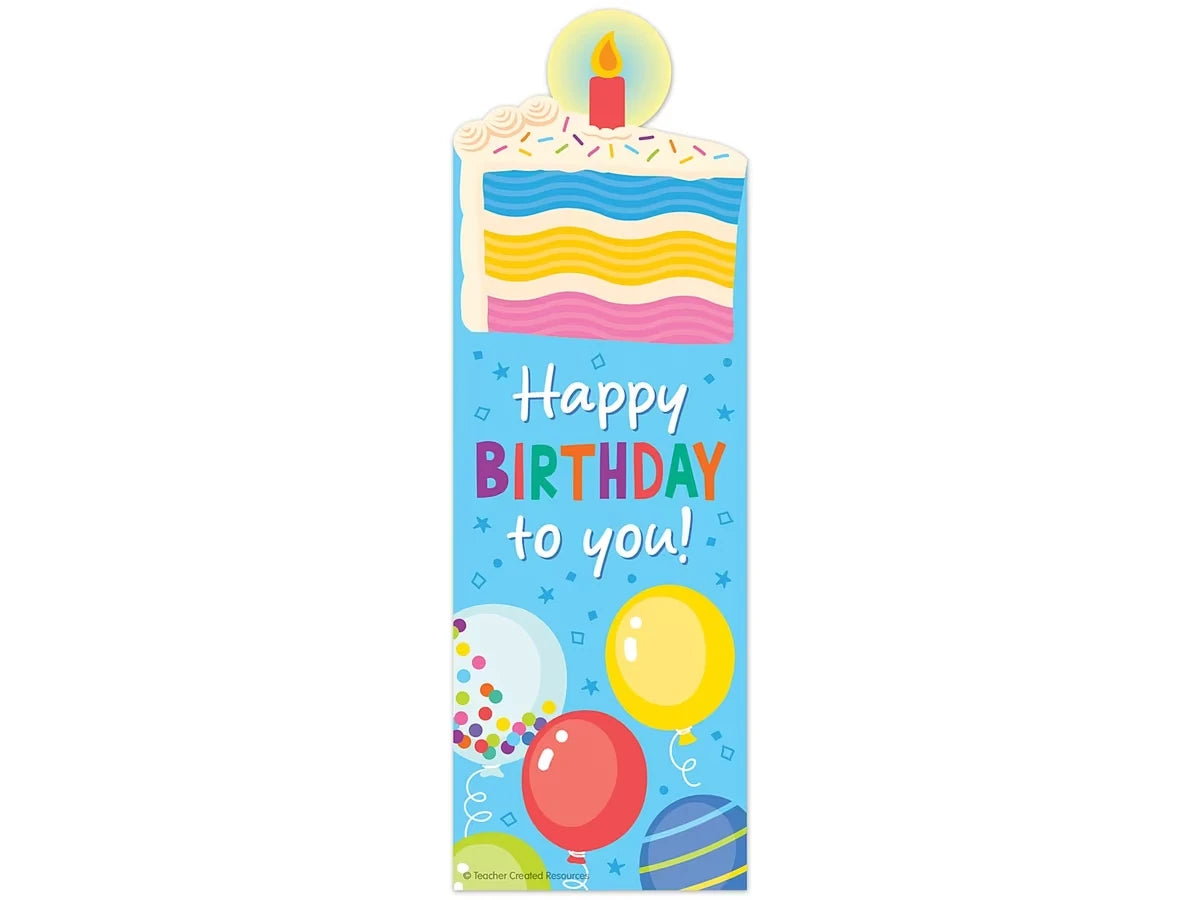 Birthday Cake-Scented Bookmarks - US 5329