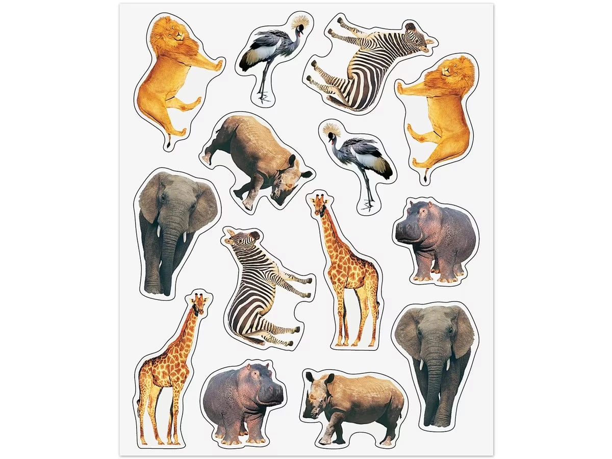 Wild Animal Photo Stickers - US 3687