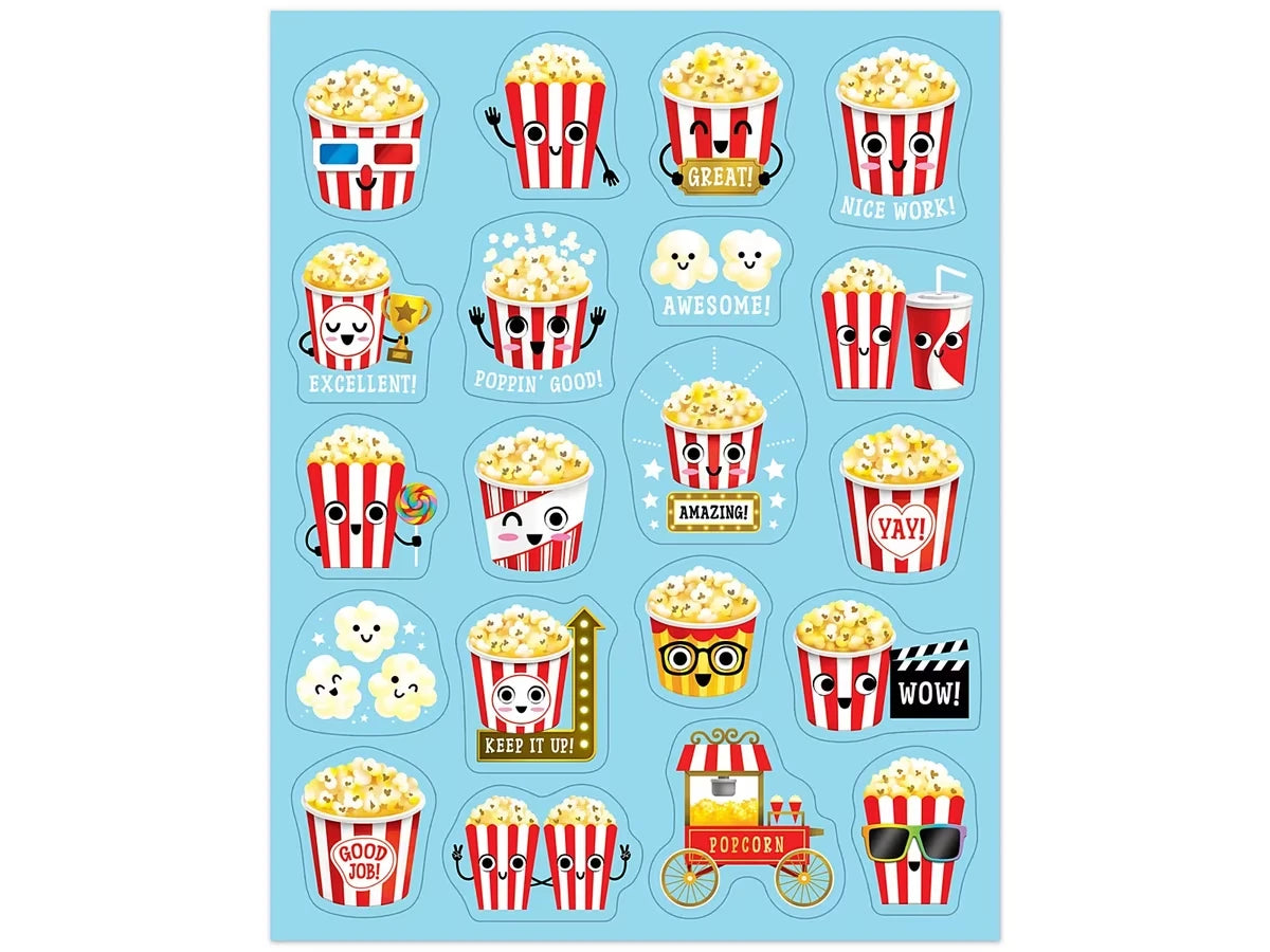 Popcorn Scented Stickers - US 8991