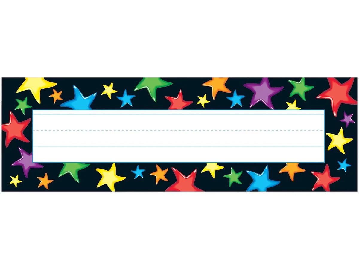 Gel Stars Nameplates - US 3718