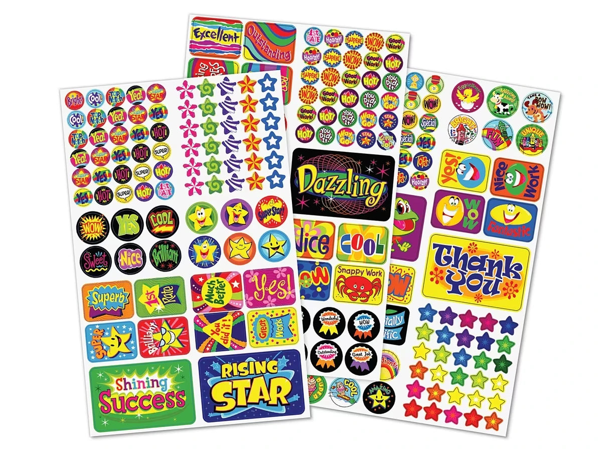 Praise & Reward Stickers - Variety Pack - US 4965