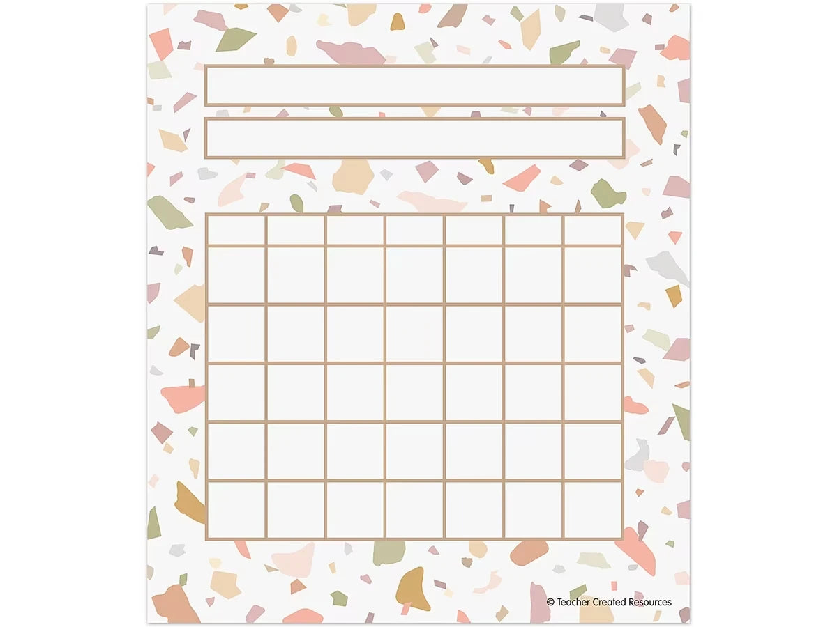 Terrazzo Tones Mini Incentive Charts - US 1545