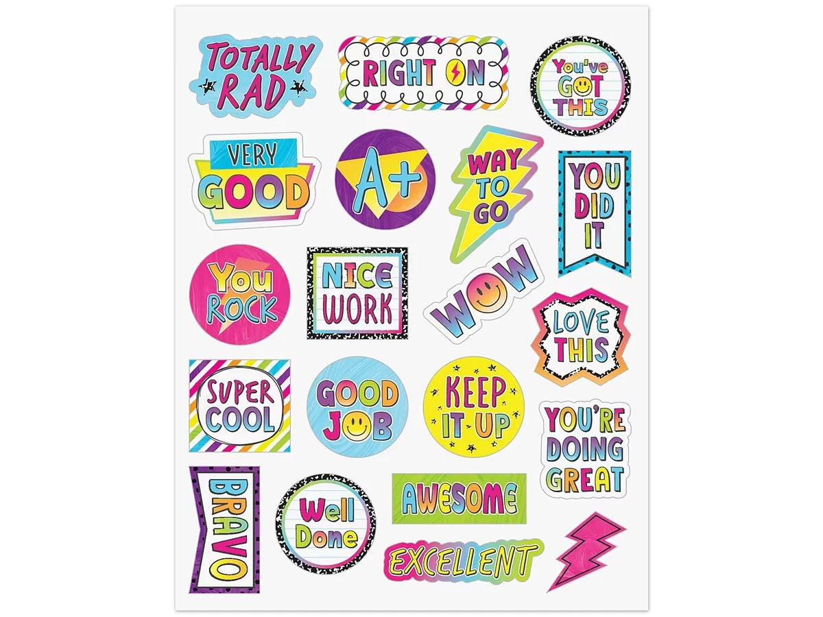 Brights 4Ever Motivational Stickers - US 9034