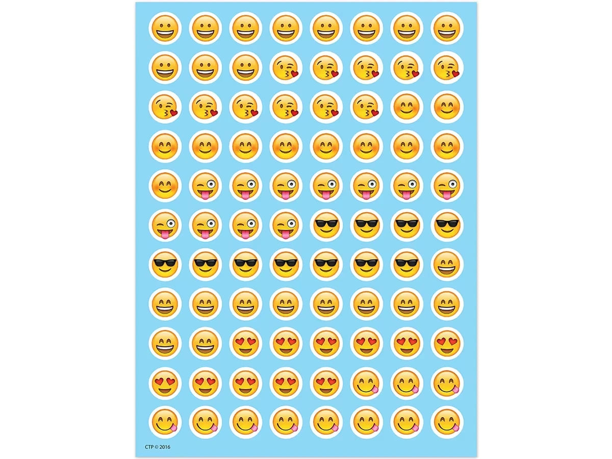Emoji Fun Mini Stickers - US 3536