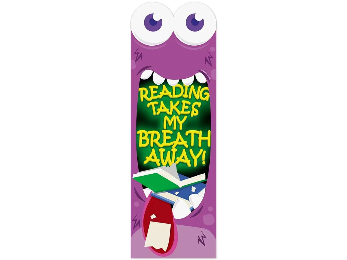 Monster Breath-Scented Bookmarks - US 7601