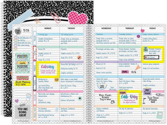 Cool for School Lesson Plan Book - US 9923