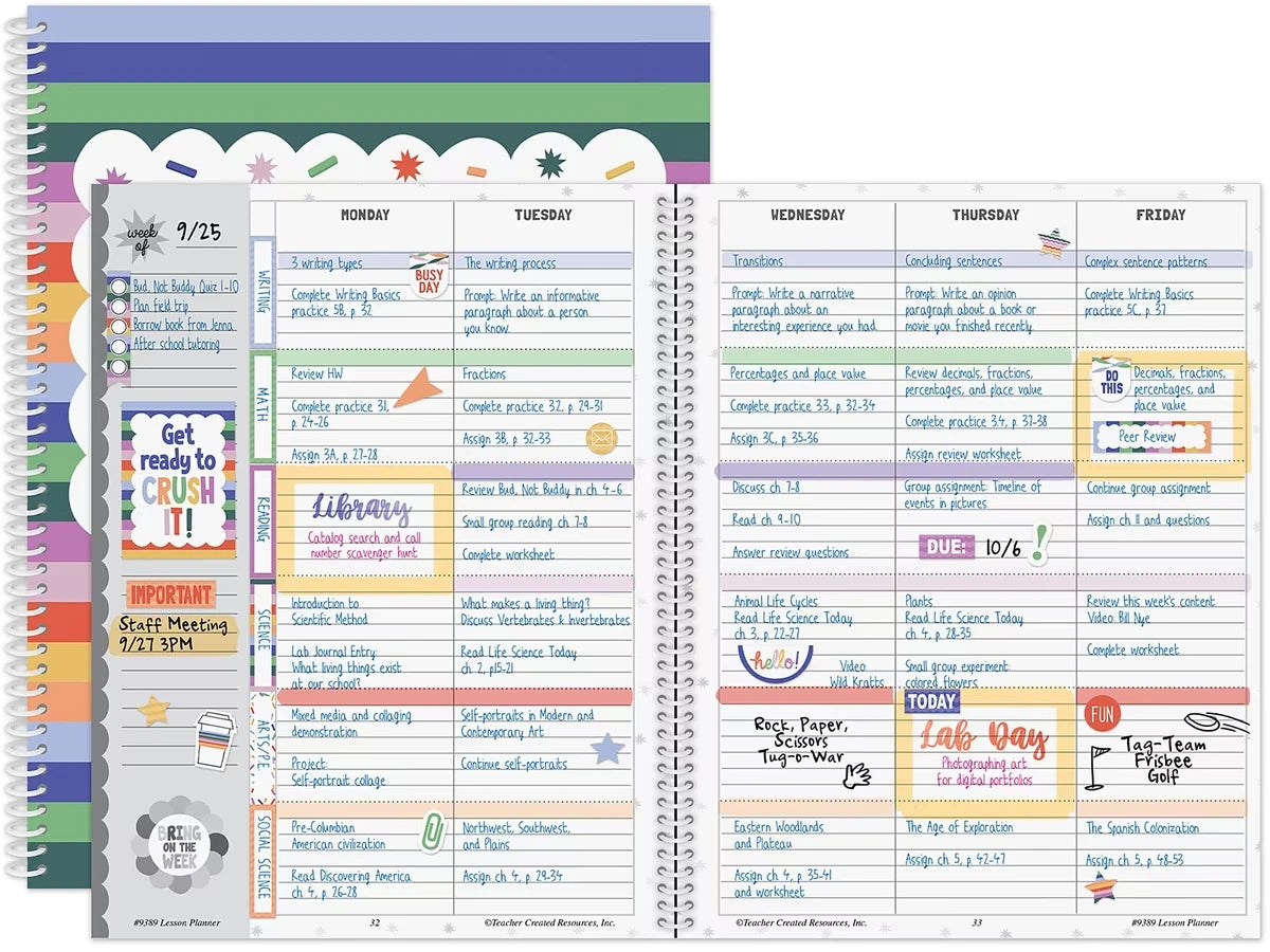 Color Crush Lesson Plan Book - US 6426