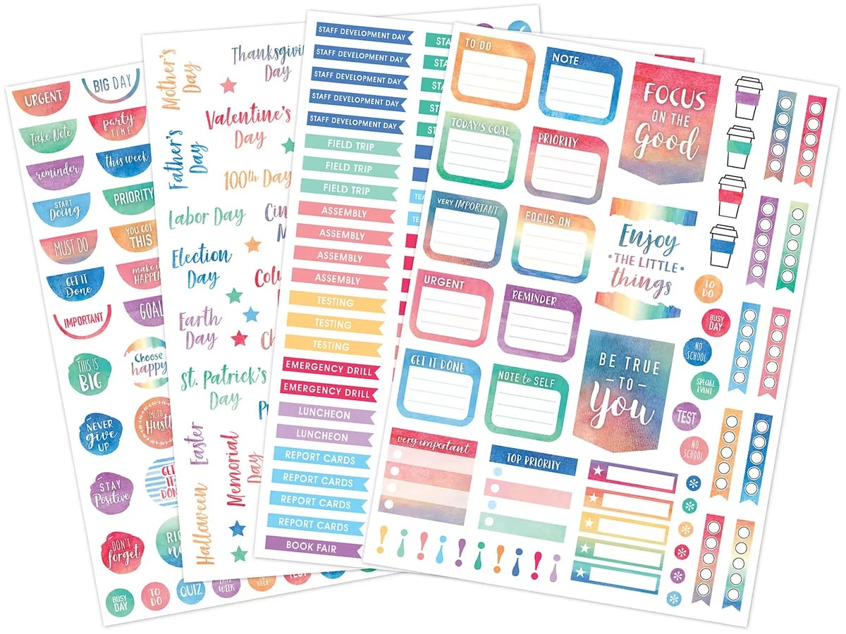 Watercolor Lesson Plan & Record Book - US 3451