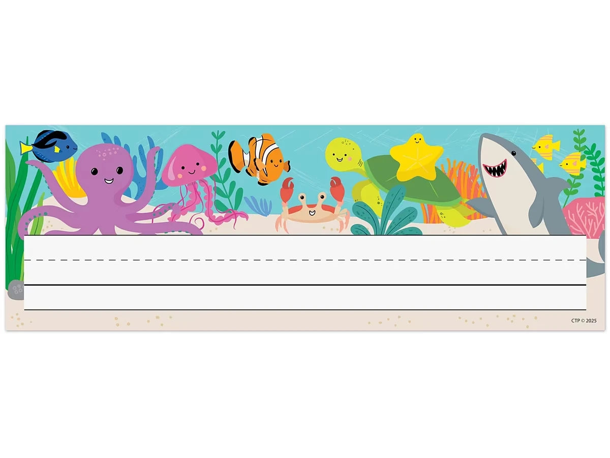 Sea Friends Nameplates - US 6949