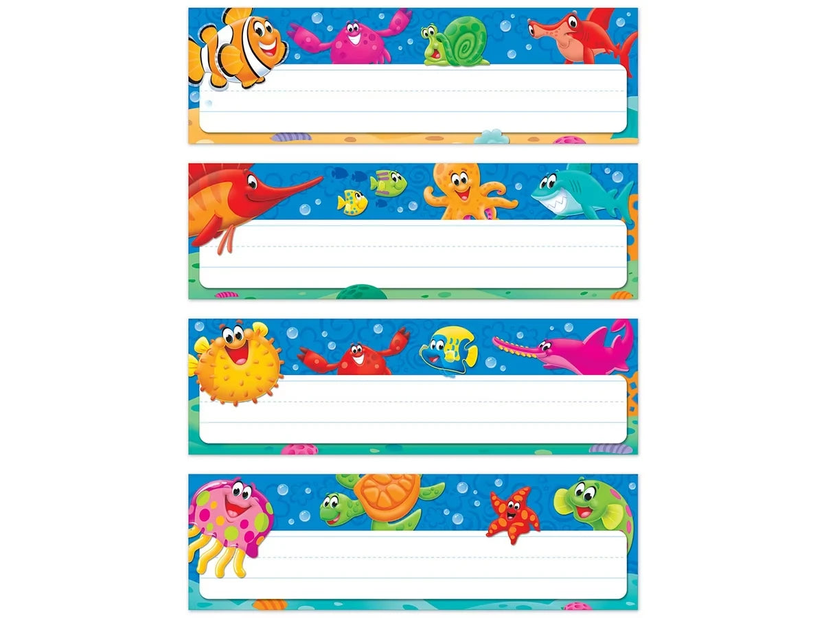 Sea Buddies® Nameplates - Variety Pack - US 6362