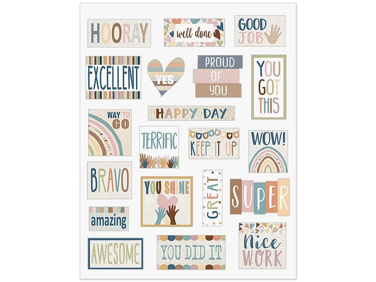 Everyone Is Welcome Motivational Stickers - US 5692
