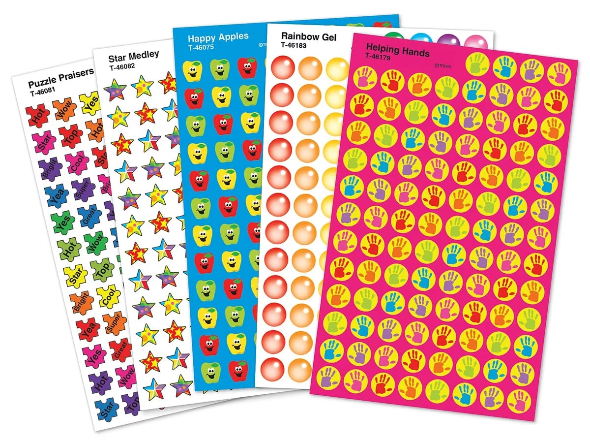 Everyday Favorites Mini Stickers - Variety Pack - US 7722