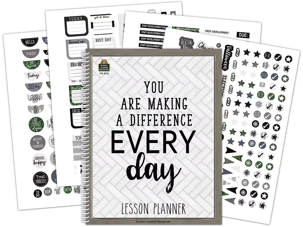 Modern Farmhouse Lesson Plan Book - US 4613