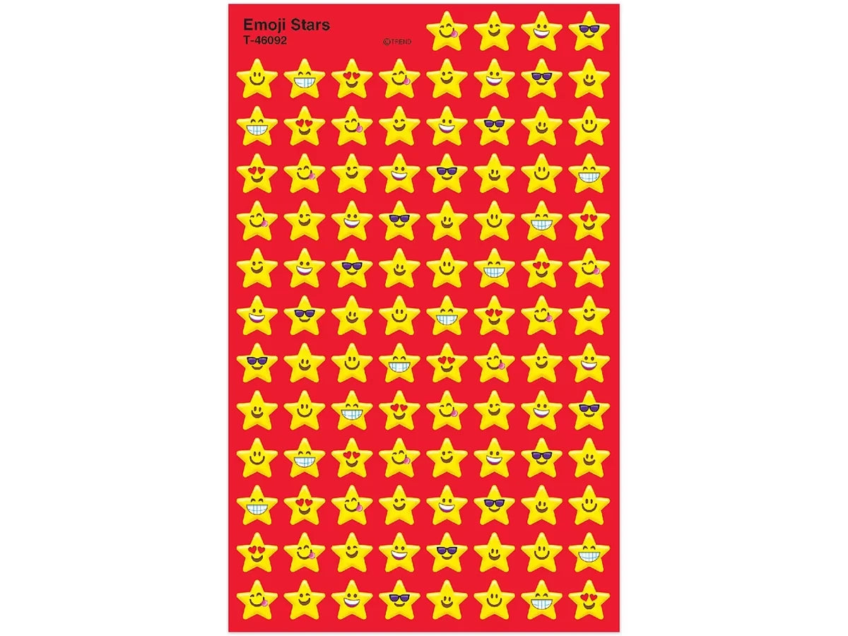Emoji Star Mini Stickers - US 2303