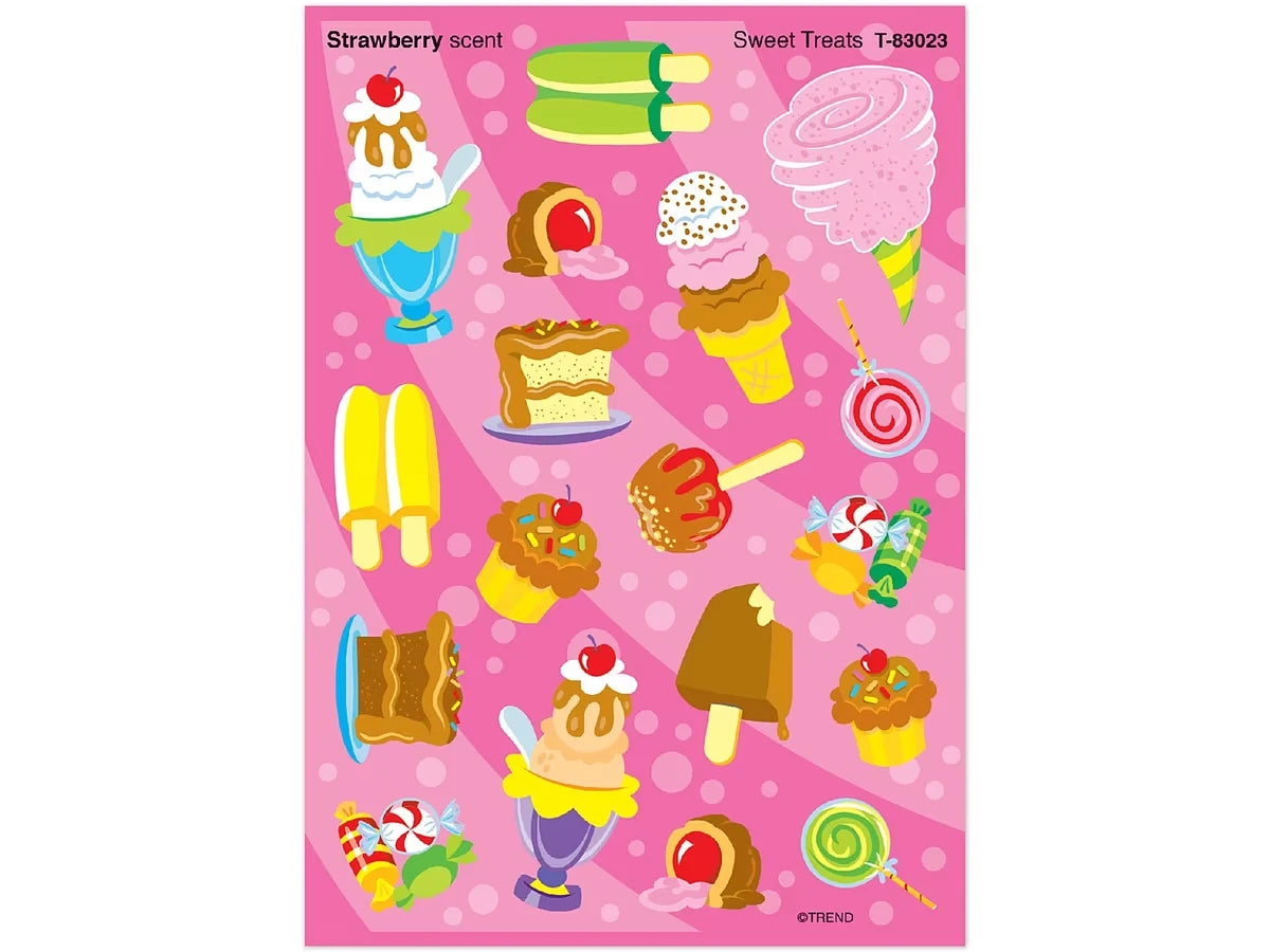 Sweet Treat Strawberry-Scented Stickers - US 5683