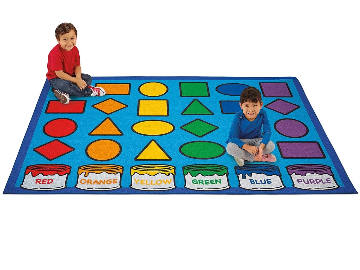 Learning Shapes & Colors Activity Carpets - US 9190
