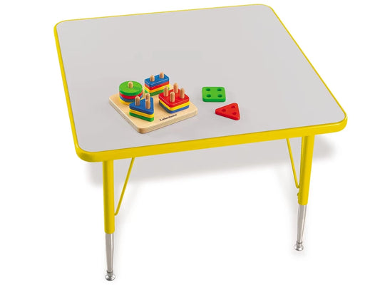 Rainbow Adjustable Square Tables - US 9148